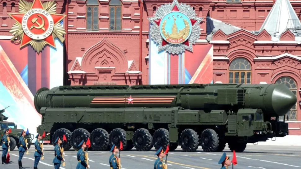 Propaganda rusă lansează ideea unui nou război mondial iar PUTIN își expune arsenalul nuclear la Moscova