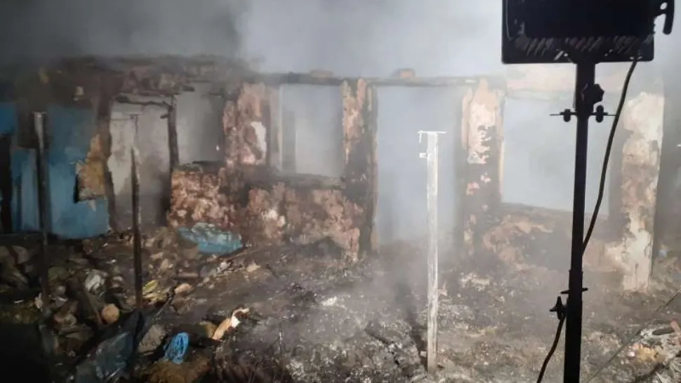 O femeie a murit într-un incendiu care i-a cuprins locuinţa, în Vaslui