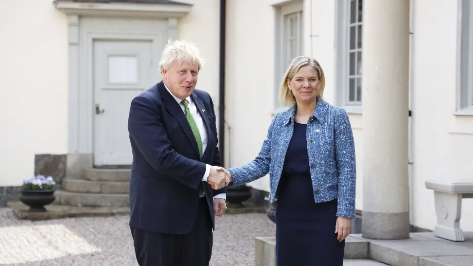 Marea Britanie și Suedia au semnat un acord de apărare reciprocă