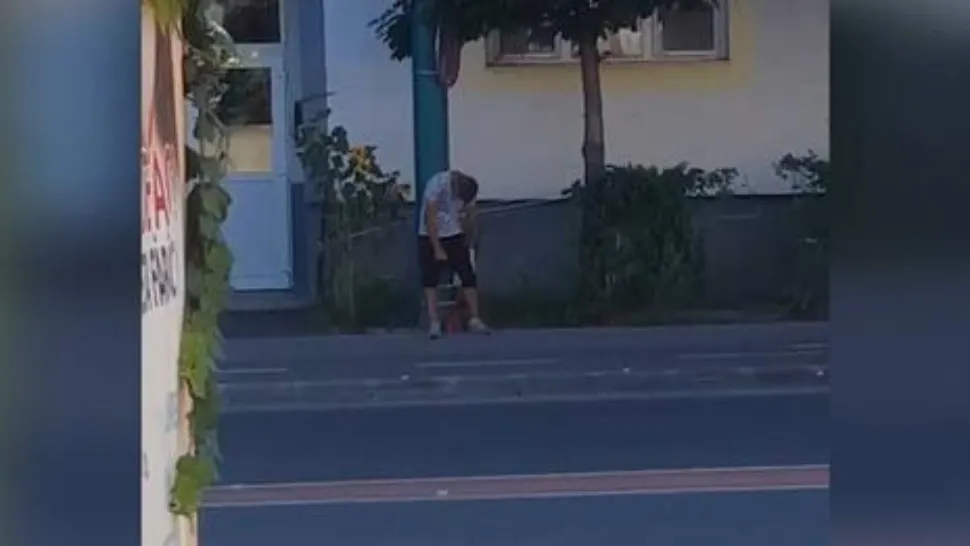 Tânăr paralizat de drogul Zombie. Scenă șocantă surprinsă la Timișoara - VIDEO 