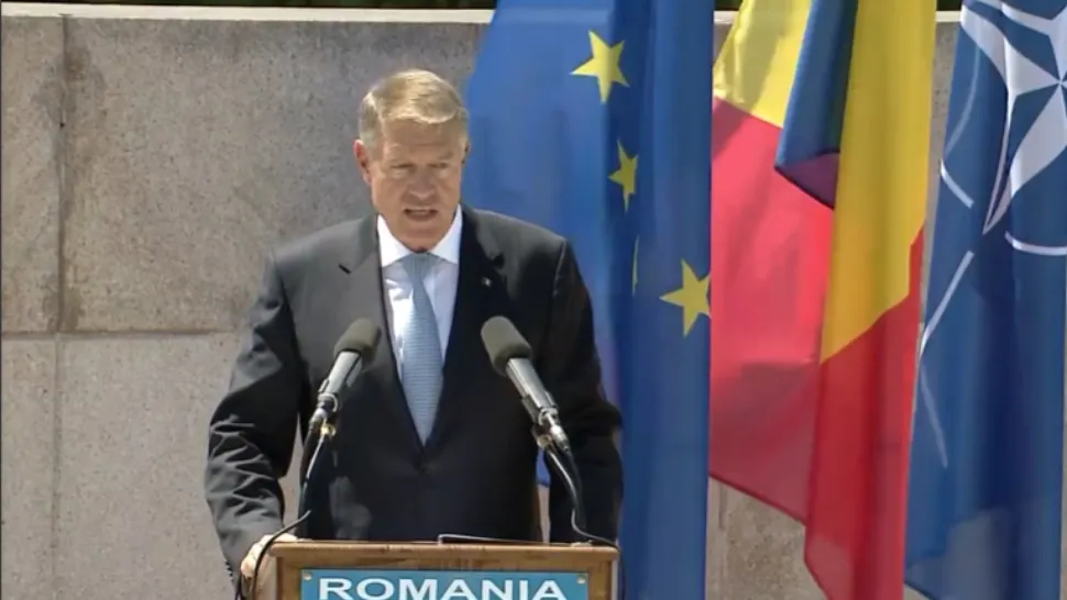 Klaus Iohannis: Războiul declanșat de Rusia împotriva Ucrainei ne arată că trebuie să apărăm permanent democrația