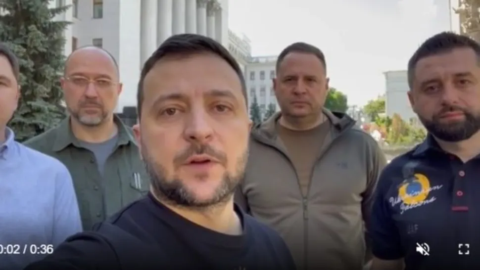 Zelenski, mesaj la 100 de zile de la invazia rusă: „Victoria va fi a noastră” - VIDEO