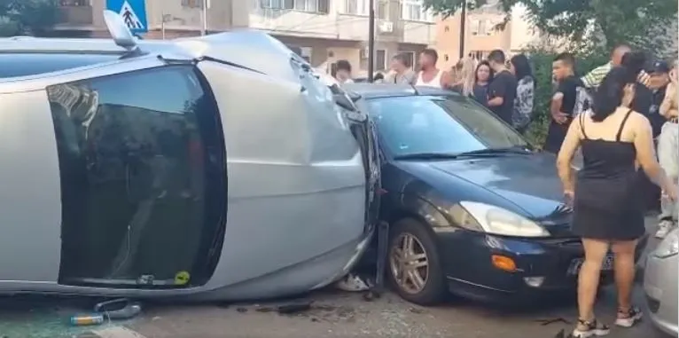 Accident grav în Pipirig, Neamț - Două persoane au fost rănite