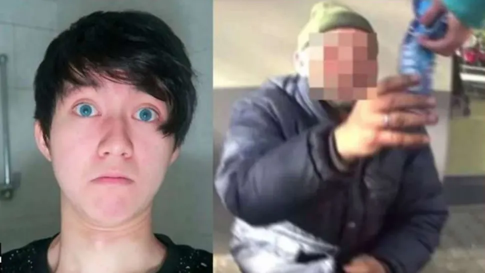 Un vlogger spaniol i-a dat unui cerșetor român să mănânce biscuiţi umpluţi cu pastă de dinţi - Gestul i-a adus condamnare