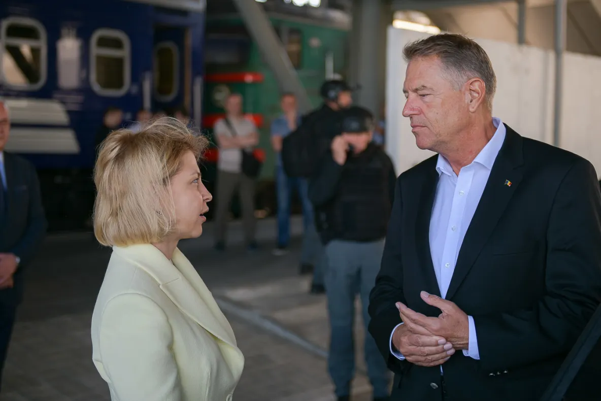 Alarmă aeriană la Kiev, imediat după sosirea lui Klaus Iohannis