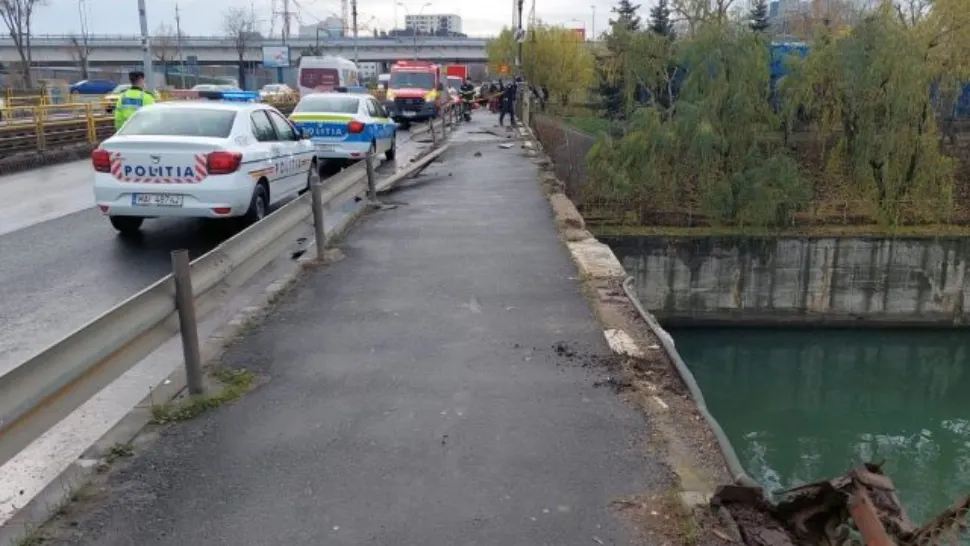 Un bărbat s-a înecat în râul Dâmbovița – Tragedie în Capitală