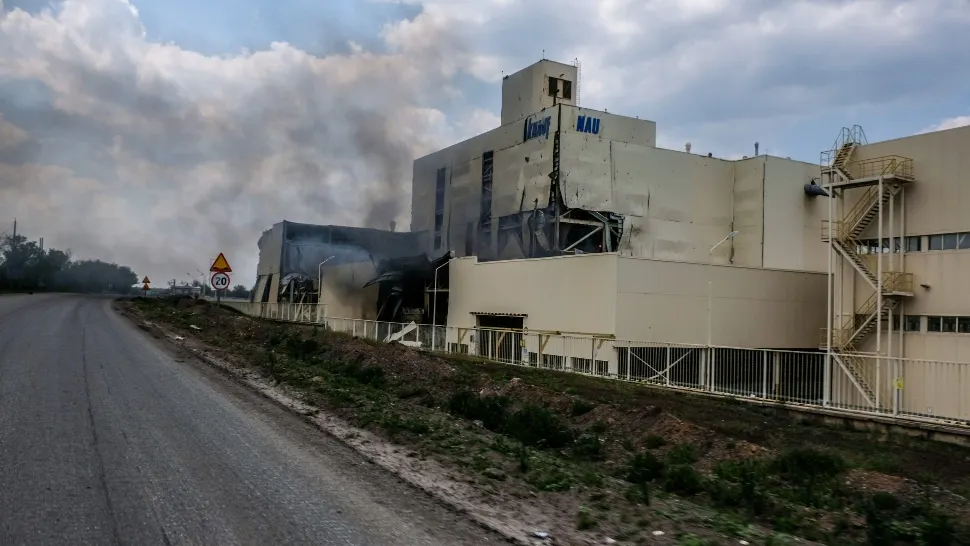 Guvernator: Ucraina deține în continuare controlul fabricii Azot din Severodonețk