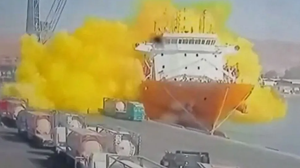 Explozie devastatoare de gaze toxice. 13 morți și sute de răniți, în Iordania - VIDEO/FOTO
