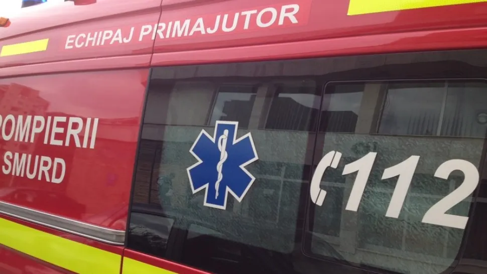 Autobuz răsturnat în judeţul Vaslui. A fost activat Planul roşu de intervenţie