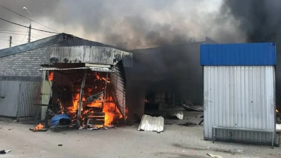 Război Ucraina. Sloviansk, bombardat puternic de ruși - Cel puțin 1 mort și 7 răniți. Imagini șocante - VIDEO