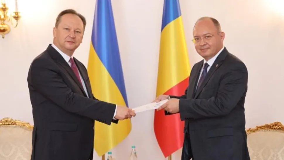 Bogdan Aurescu s-a întâlnit cu noul ambasador al Ucrainei la București: MESAJUL transmis
