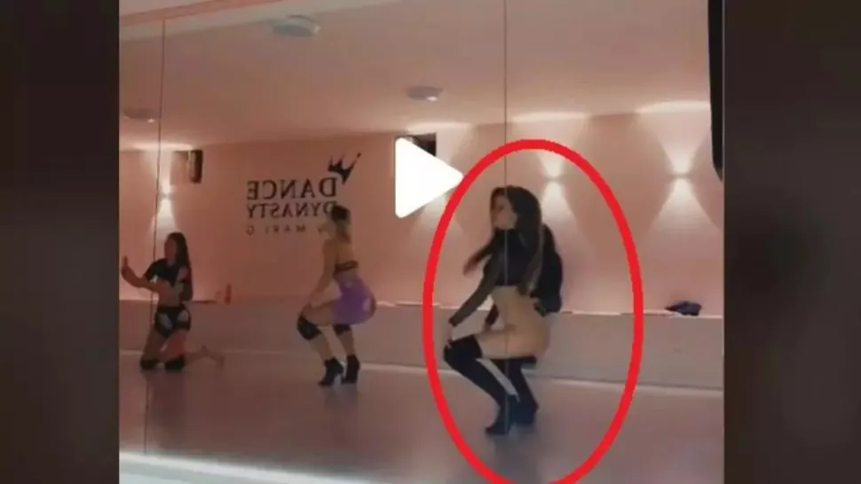 VIDEO – S-a filmat în timp ce dansa la sală – Imaginile au devenit virale – Abia la sfârșit îți dai seama despre ce e vorba