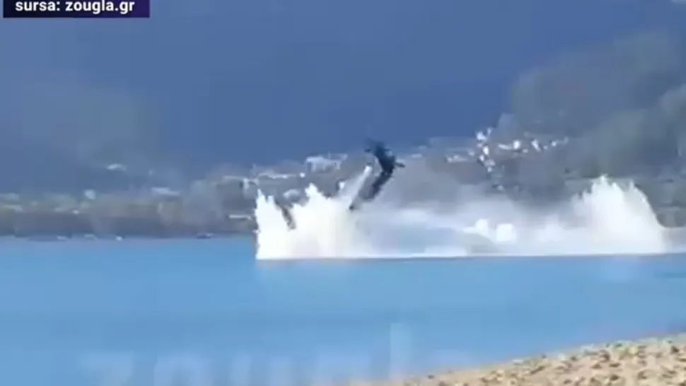 VIDEO - Momentul prăbușirii elicopterului condus de un român, în Grecia - Bărbatul a murit - Anunțul autorităților din țara noastră