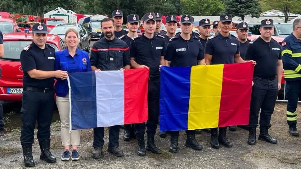  Bode, despre pompierii români care au luptat cu incendiile puternice din Franța: “Sunteți eroii noștri!”