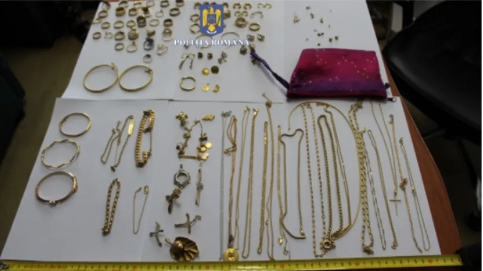 Contrabandă cu peste 1 kilogram de aur: metoda inedită folosită