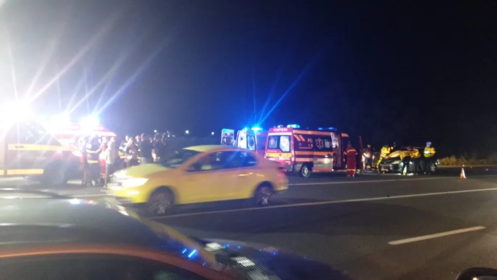 Accident teribil pe DN1: 3 pietoni spulberați, un bărbat și o fetiță de 11 ani AU MURIT