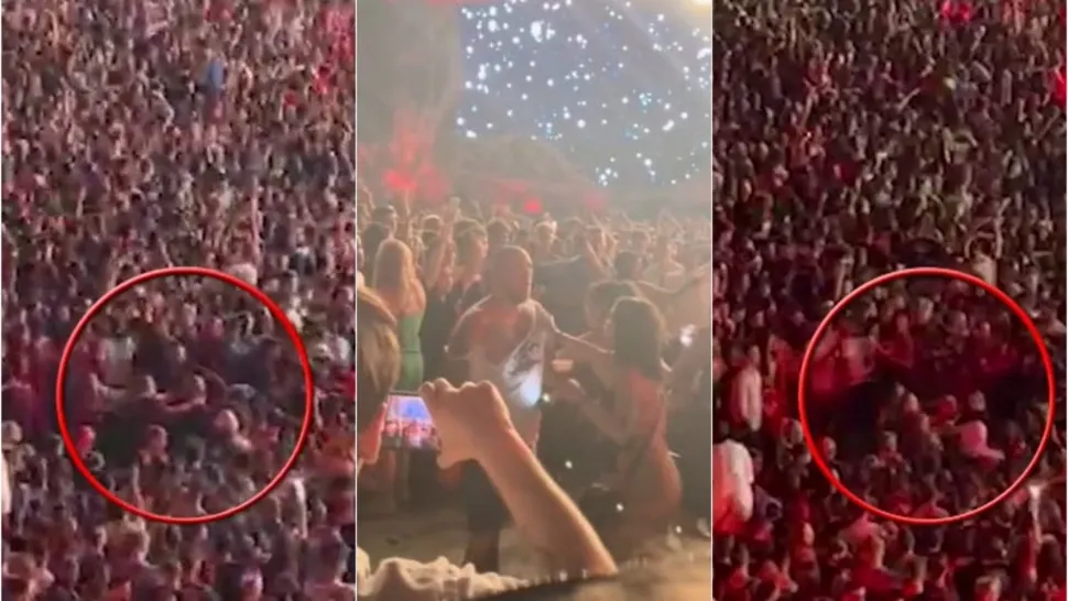 Bătaie generală la festivalul UNTOLD, la concertul lui David Guetta 
