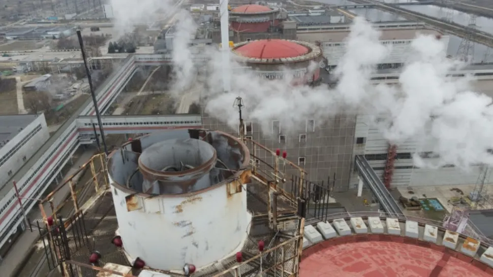 Guvern: Explozia minei a avut loc în afara perimetrului de siguranță al centralei de la Zaporoje - Nu a afectat reactoarele nucleare