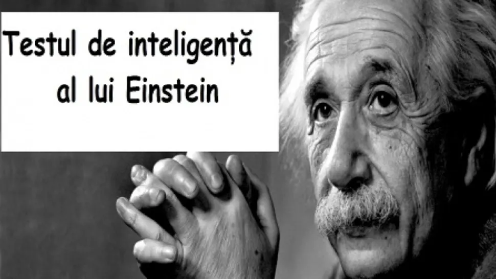 Testul de inteligență al lui Einstein - doar 2% din populația lumii este capabilă să îl rezolve. Accepți provocarea? 