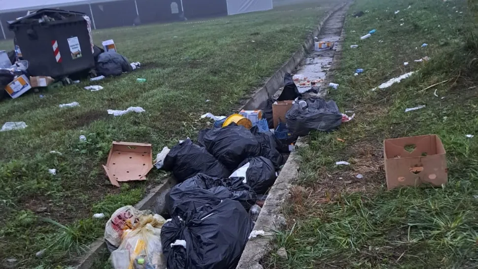 Maldăr de GUNOAIE lăsat în urmă la Țebea de participanții la comemorarea lui Avram Iancu. MESAJUL TRANȘANT al autorităților locale