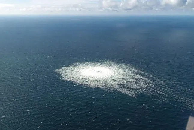 EXPLOZII puternice subacvatice în Marea Baltică! Centrul seismic suedez, avertisment după scurgerea de gaze din zona Nord Stream - FOTO&VIDEO