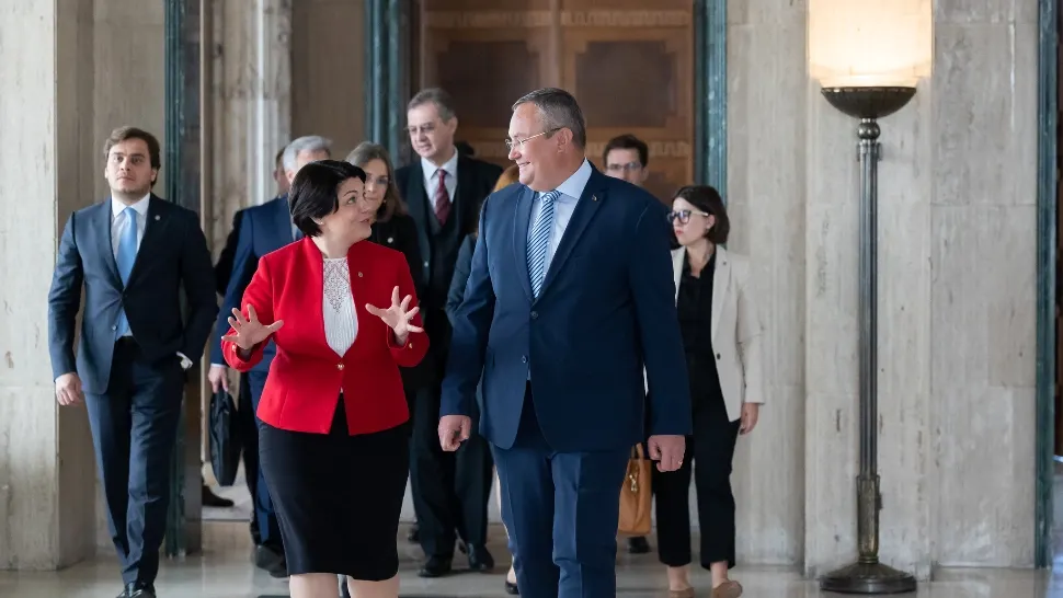 Nicolae Ciucă: „Vrem să contribuim la dezvoltarea economică a Republicii Moldova pentru a o ajuta să intre mai repede în UE”