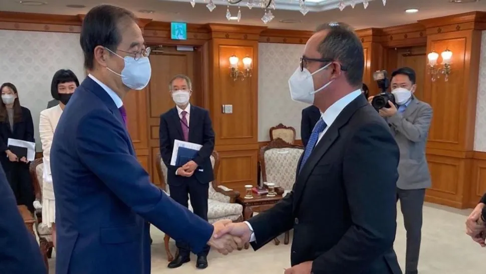Cristian Bușoi, discuții cu premierul coreean despre colaborarea cu România în domeniul nuclear, al bateriilor și de captare a carbonului