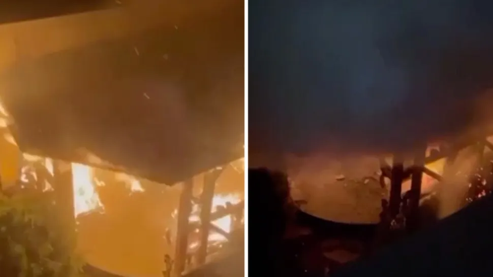 Explozie și INCENDIU violent la casa lui Igor Dodon - Ce spune fostul președinte moldovean - VIDEO
