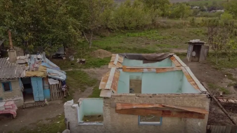 Nouă suflete rămase fără casă din cauza unui incendiu