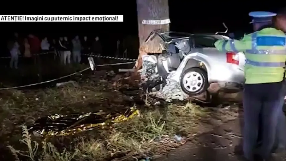 Val de ACCIDENTE GRAVE pe șoselele din țară: mai mulți morți și răniți din cauza vitezei excesive
