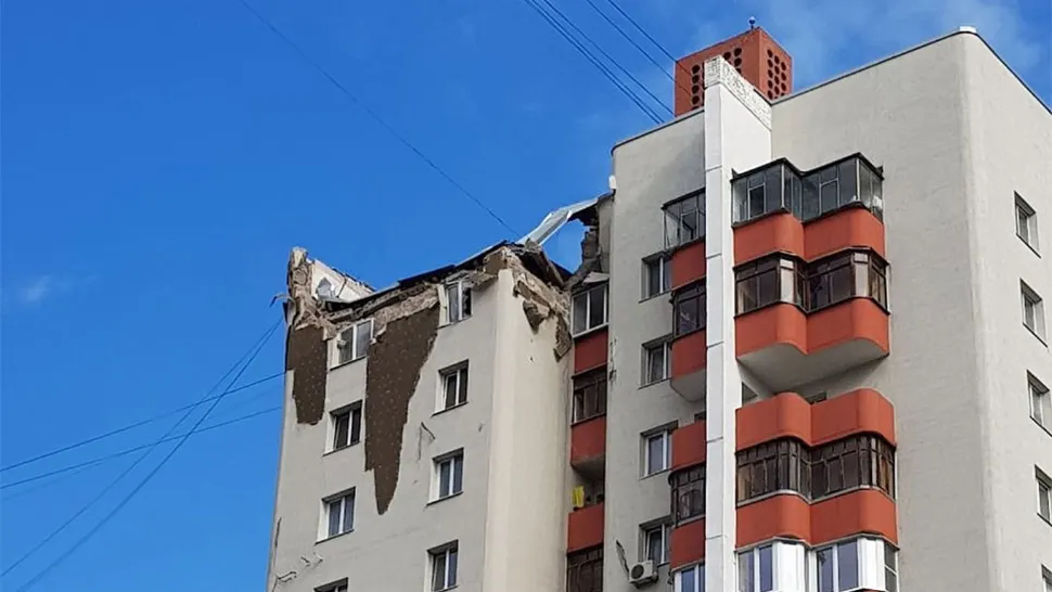 Război Ucraina. O nouă lovitură în orașul rusesc Bolgorod. Un bloc a fost lovit de o rachetă trasă de ucraineni