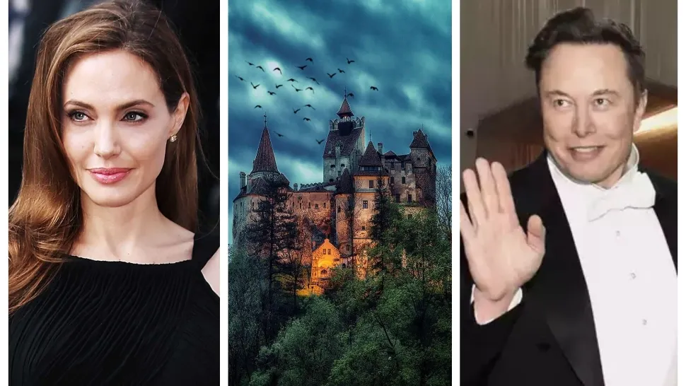 Surse: Elon Musk și Angelina Jolie nu ar fi petrecut la Castelul Bran