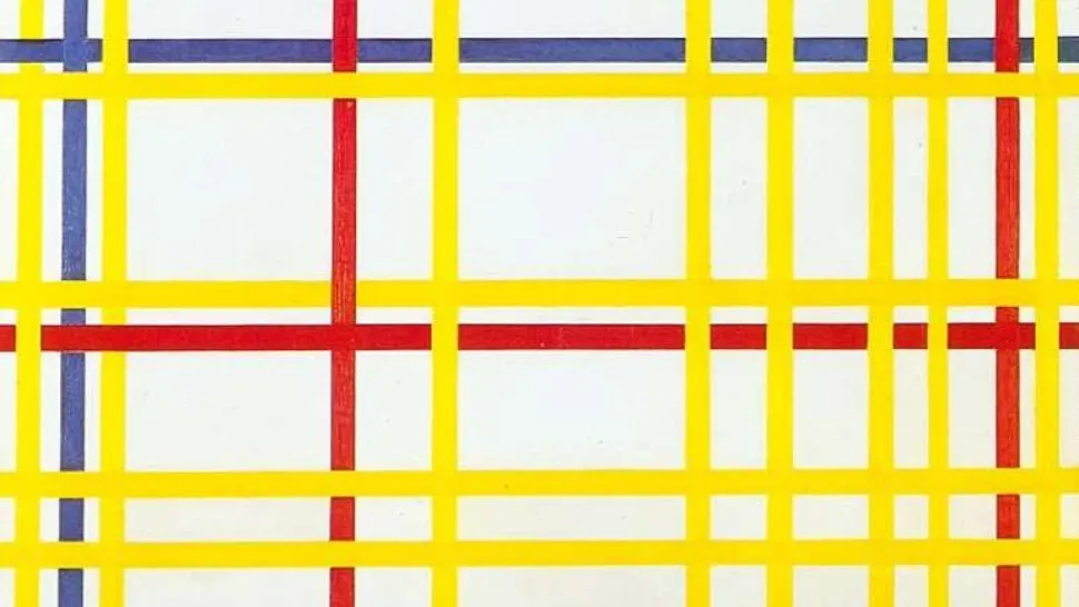 Un tablou al lui Piet Mondrian a fost expus incorect, cu susul în jos, timp de 77 de ani