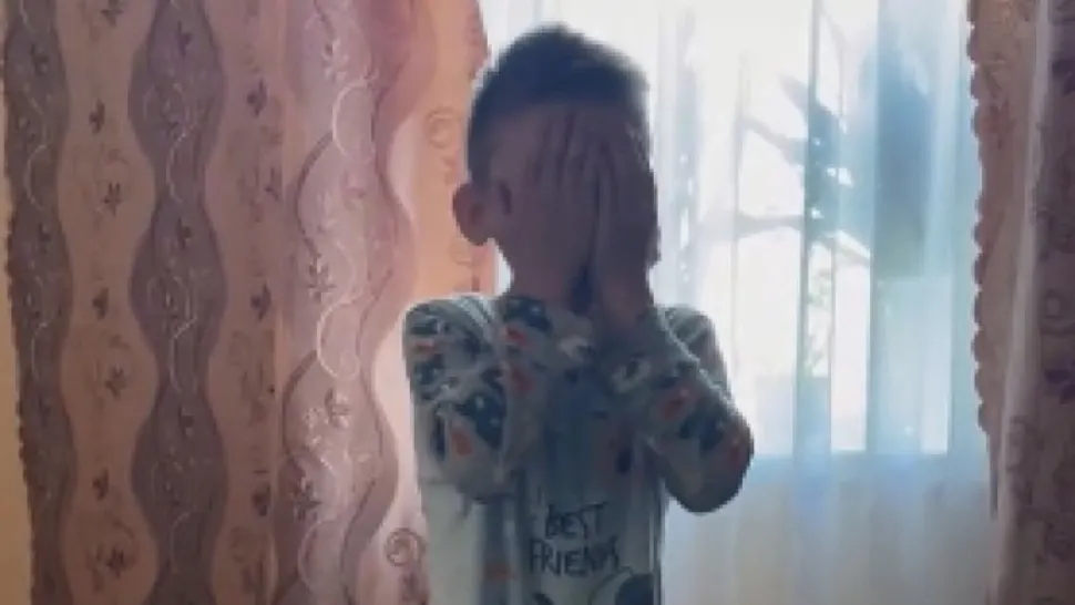 Reacția unui copil ucrainean amenințat că va fi trimis în Rusia - VIDEO