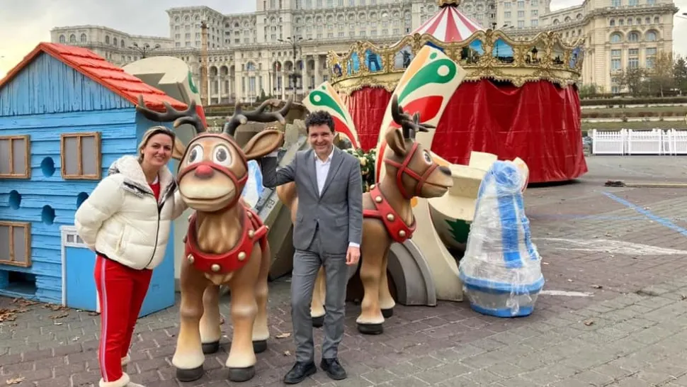 Mai sunt câteva ore până la deschiderea Târgului de Crăciun organizat de Primăria Capitalei - Anunțul lui Nicușor Dan