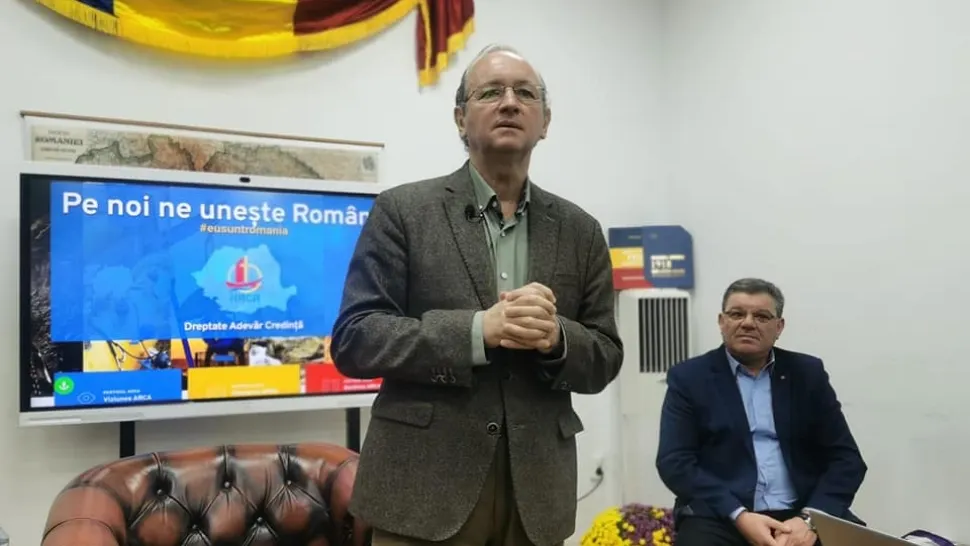 Maestrul Dan Puric, invitat la reuniunea partidului ARCA: „Când unui om îi iei legătura cu Dumnezeu, atunci îl înrobești”