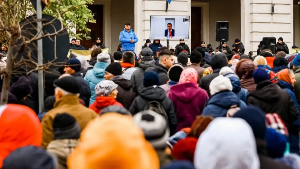 Proteste la Chișinău regizate de oligarhul fugar Ilan Șor - Se cere demisia președintelui Republicii Moldova, Maia Sandu - VIDEO