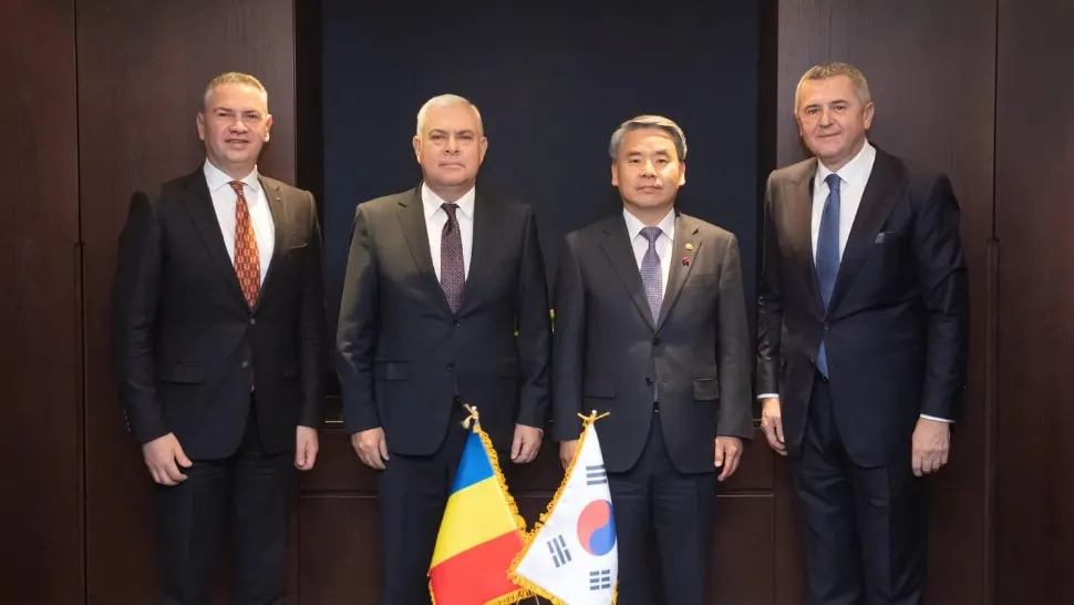 Întrevederea ministrului Apărării cu omologul din Coreea de Sud. Interesul reciproc pentru cooperarea în domeniul industriei de apărare, reafirmat