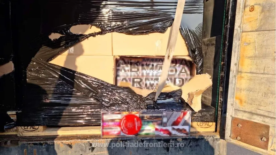 Cantitate impresionantă de articole pirotehnice, în valoare de peste 400.000 lei, descoperită la Giurgiu - FOTO