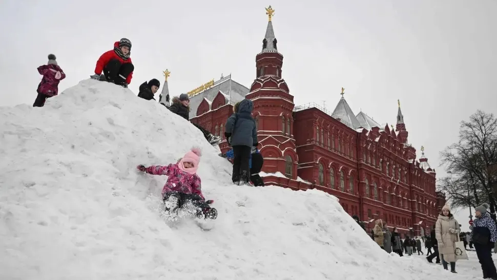 Moscova, „îngropată” în nămeți - „Apocalipsa de zăpadă” din ultimii 100 de ani din capitala Rusiei - VIDEO