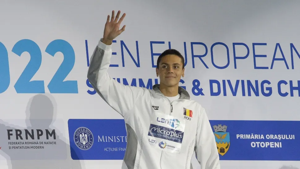 David Popovici păstrează și acum un cadou primit în copilărie de la Moș Crăciun