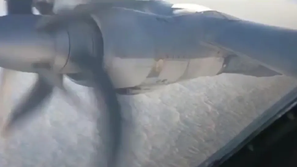  Primele imagini cu lansarea unei rachete de croazieră de către un bombardier strategic rusesc, asupra Ucrainei. Mesaj tranșant: "Bună dimineața, Zelenski!"