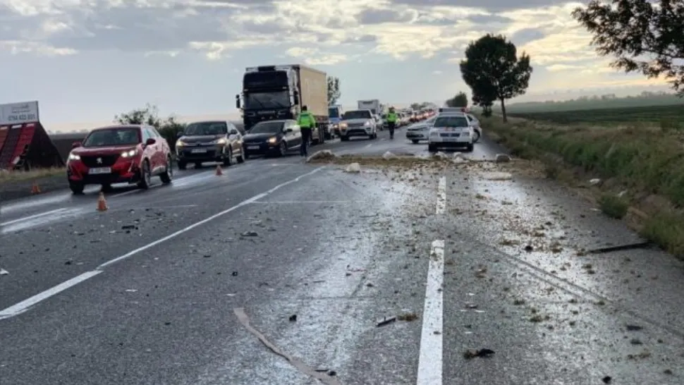 Accident cumplit în județul Buzău. Două persoane au murit şi una a fost rănită, după un impact fatal