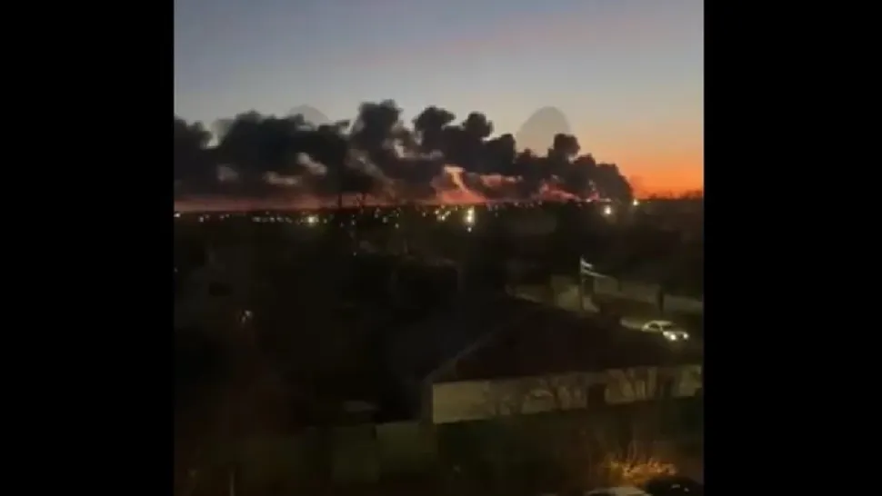Atac cu dronă asupra unui aerodrom din Rusia - VIDEO