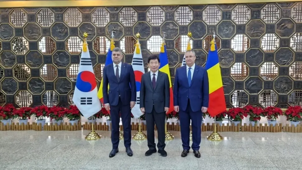 Ciucă, după întâlnirea cu președintele Adunării Naționale din Coreea de Sud: Suntem hotărâţi să consolidăm cooperarea bilaterală