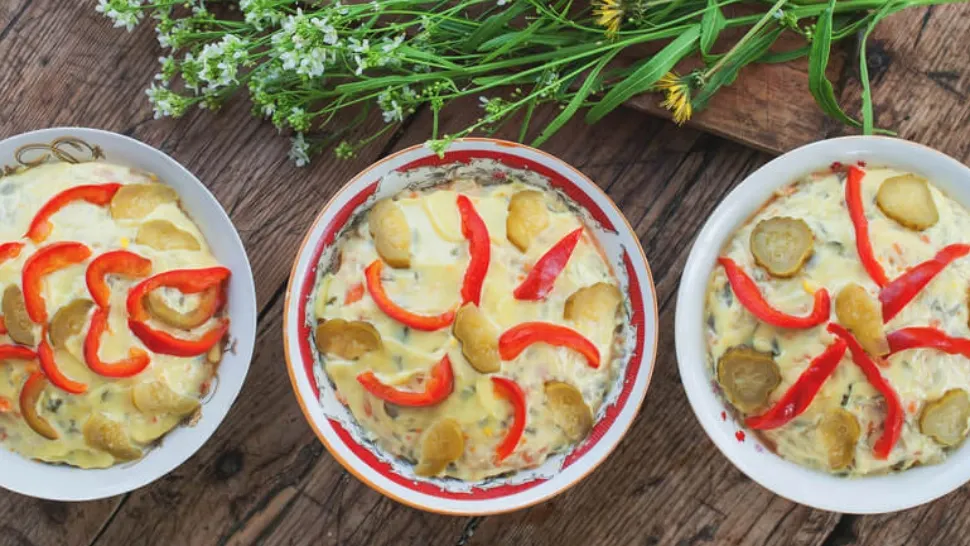 Salata de boeuf fără carne, ideală în timpul postului - Rețeta cea mai ușoară, pas cu pas