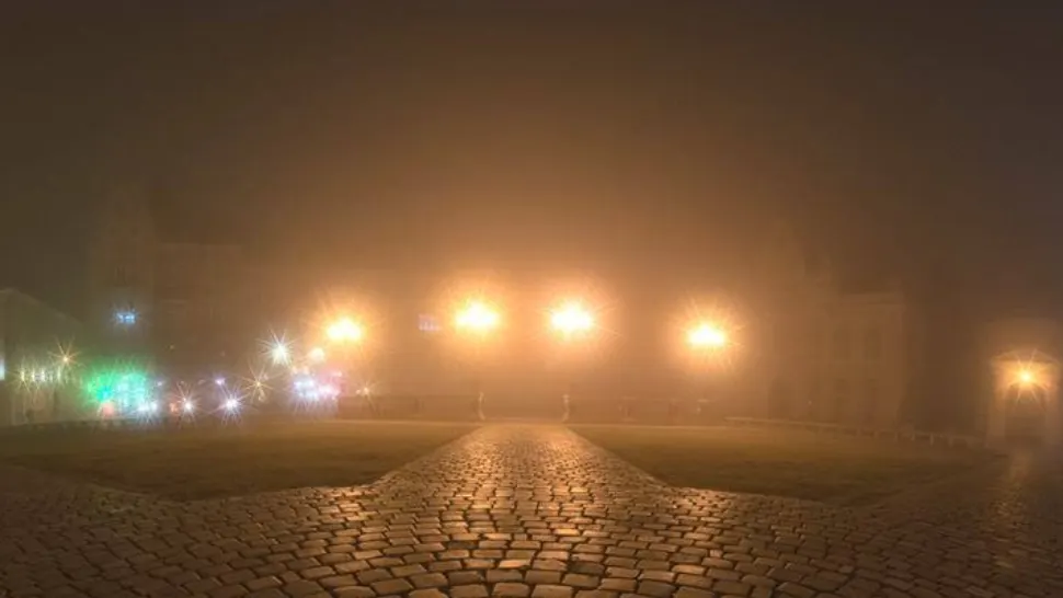 Alertă meteo în vestul României: Cod galben de ceață - Vizibilitate sub 50 de metri în Timișoara - VIDEO