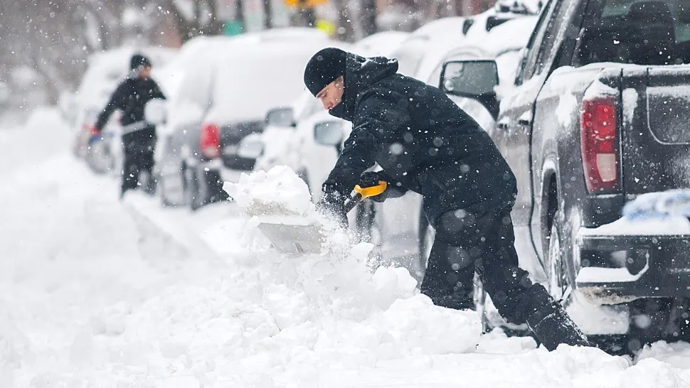 Ciclonul polar a lovit România. Cod portocaliu de ninsori în 5 județe