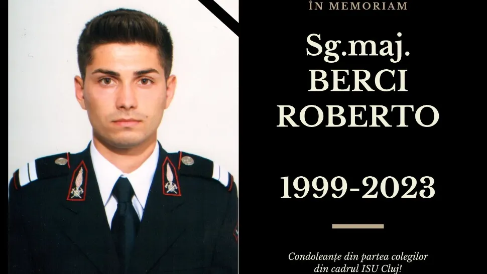DOLIU în lumea pompierilor: a murit un tânăr salvator! Abia a finalizat Școala de Subofițeri