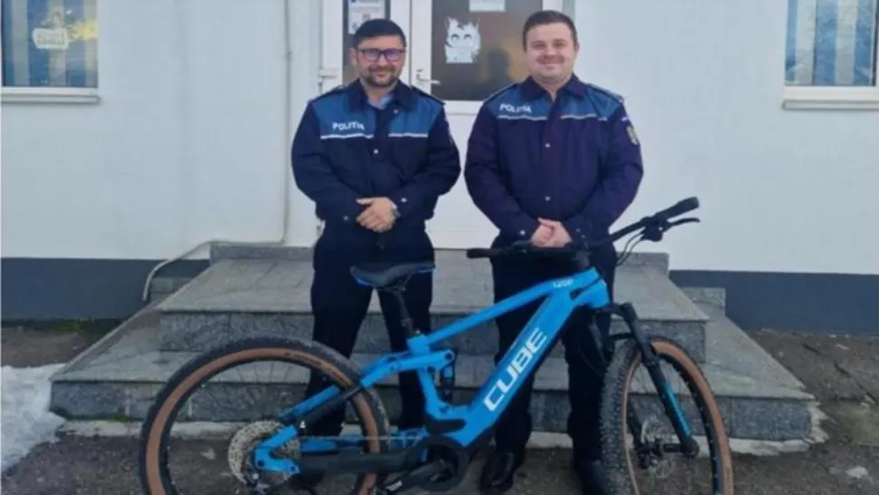 Bicicletă de 4.300 de euro furată din Germania, găsită în România. Reacția păgubitului când a aflat unde era